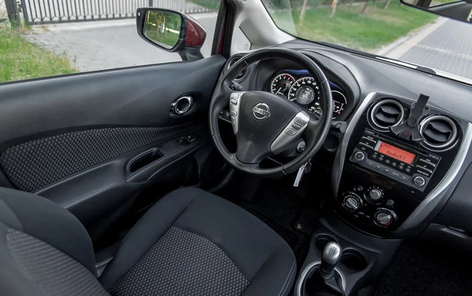 Nissan Note cena 36999 przebieg: 110987, rok produkcji 2016 z Rejowiec Fabryczny małe 781